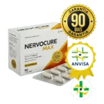 Caixa com suplementos Nervocure com 60 cápsulas